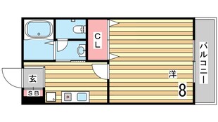 セトル月見山の物件間取画像